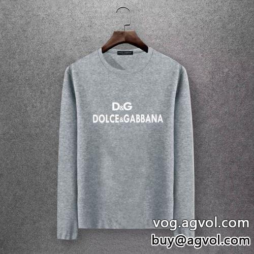Dolce&Gabbanaコピー  長袖Tシャツ 頑丈な素材 多色可選 ドルチェ＆ガッバーナコピー 2022 TOPセラー賞受賞！