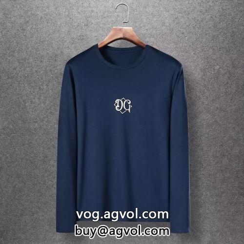 完売必至の人気モデルをご紹介 2022 Dolce&Gabbanaコピー 注目のアイテム  長袖Tシャツ  多色可選 ドルチェ＆ガッバーナコピー
