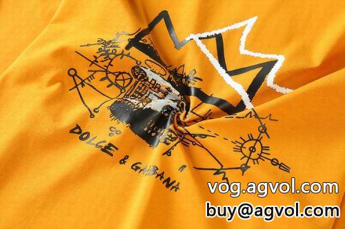 着心地満点 3色可選 ドルチェ＆ガッバーナコピー 2022 長袖Tシャツ Dolce&Gabbanaコピー 縦には伸びにくい