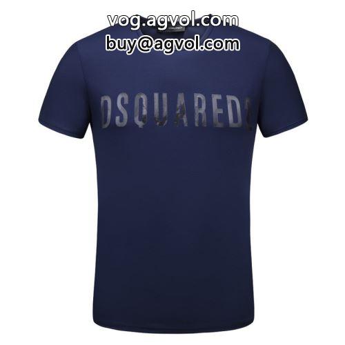 【激安】ディースクエアード DSQUARED2 ブランド コピー 2022春夏 半袖Tシャツ 2色可選 デザイン性の高い