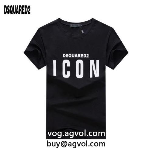 人気激売れ 2022春夏 半袖Tシャツ カジュアル ディースクエアード DSQUARED2 コピー 2色可選