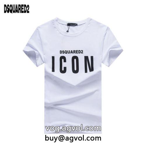 人気激売れ 2022春夏 半袖Tシャツ カジュアル ディースクエアード DSQUARED2 コピー 2色可選