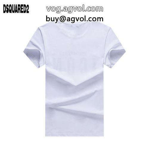人気激売れ 2022春夏 半袖Tシャツ カジュアル ディースクエアード DSQUARED2 コピー 2色可選