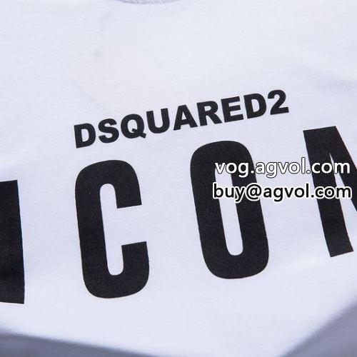 人気激売れ 2022春夏 半袖Tシャツ カジュアル ディースクエアード DSQUARED2 コピー 2色可選