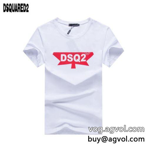 カッコいい印象を付ける ディースクエアード DSQUARED2 ブランド 偽物 通販 半袖Tシャツ 2022春夏 売れ筋！ 2色可選