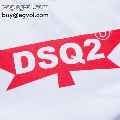 カッコいい印象を付ける ディースクエアード DSQUARED2 ブランド 偽物 通販 半袖Tシャツ 2022春夏 売れ筋！ 2色可選