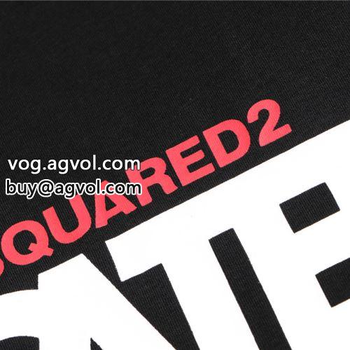 抜群の雰囲気が作れる! ディースクエアード DSQUARED2コピーブランド 2022春夏 半袖Tシャツ 着回し度抜群 2色可選 収縮性のある