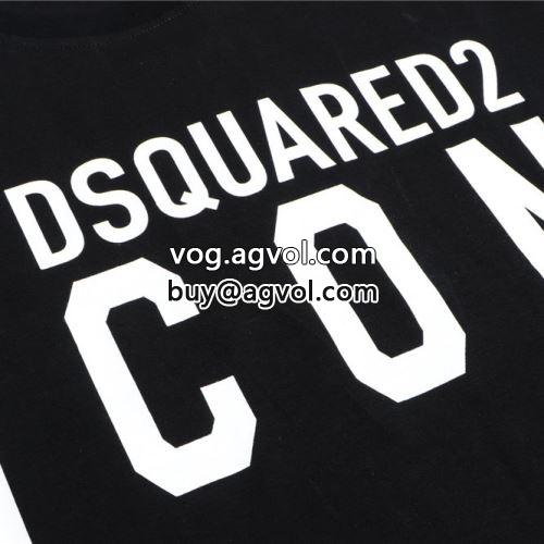 半袖Tシャツ 格安！ 2色可選 ディースクエアード DSQUARED2偽物ブランド 2022春夏 頑丈な素材
