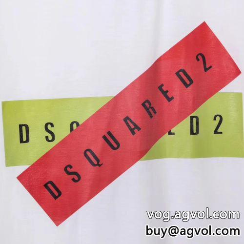 ブランドスーパーコピー DSQUARED2 ディースクエアード めちゃくちゃお得 2022春夏 しわになりにくい 半袖Tシャツ 2色可選