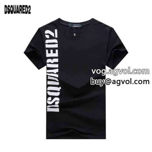 最旬アイテム 2022春夏 半袖Tシャツ 2色可選 快適な着心地 ブランドコピー ディースクエアード DSQUARED2
