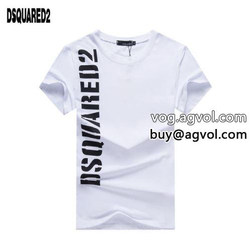 最旬アイテム 2022春夏 半袖Tシャツ 2色可選 快適な着心地 ブランドコピー ディースクエアード DSQUARED2