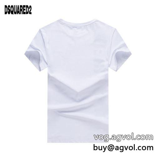 最旬アイテム 2022春夏 半袖Tシャツ 2色可選 快適な着心地 ブランドコピー ディースクエアード DSQUARED2