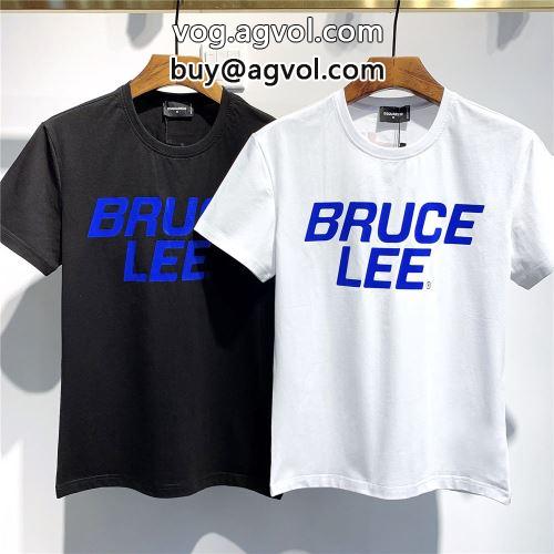 2022春夏 人気商品 半袖Tシャツ 2色可選 ディースクエアードスーパーコピー スタイリッシュな印象 ディースクエアード DSQUARED2