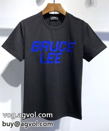 2022春夏 人気商品 半袖Tシャツ 2色可選 ディースクエアードスーパーコピー スタイリッシュな印象 ディースクエアード DSQUARED2
