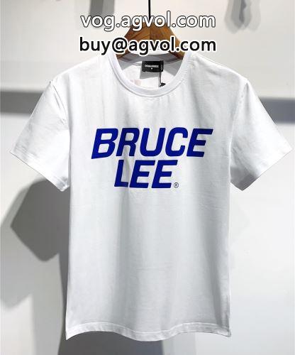 2022春夏 人気商品 半袖Tシャツ 2色可選 ディースクエアードスーパーコピー スタイリッシュな印象 ディースクエアード DSQUARED2