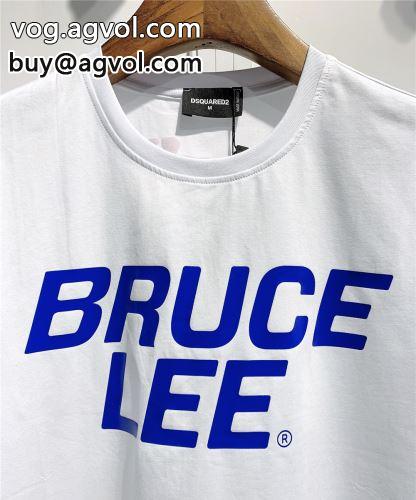 2022春夏 人気商品 半袖Tシャツ 2色可選 ディースクエアードスーパーコピー スタイリッシュな印象 ディースクエアード DSQUARED2