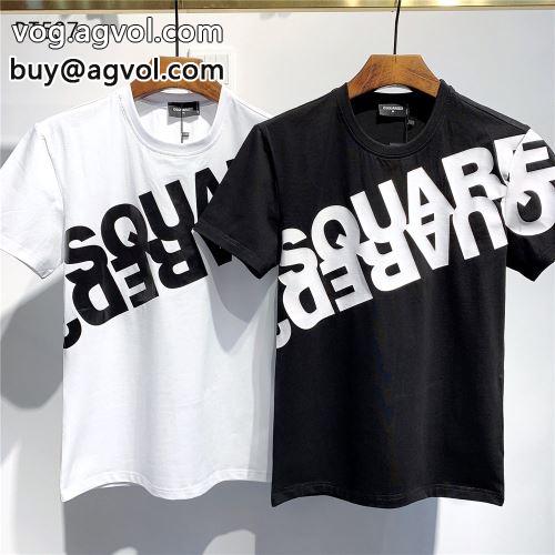 大人気☆NEW!! 半袖Tシャツ 2022春夏 ディースクエアード DSQUARED2 2色可選 通気性に優れた ディースクエアードコピー
