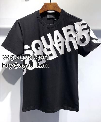大人気☆NEW!! 半袖Tシャツ 2022春夏 ディースクエアード DSQUARED2 2色可選 通気性に優れた ディースクエアードコピー
