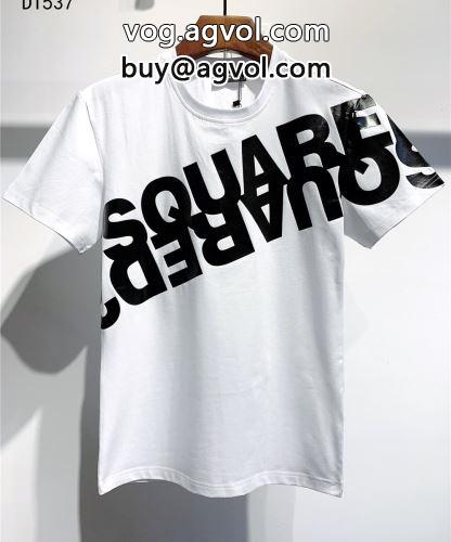 大人気☆NEW!! 半袖Tシャツ 2022春夏 ディースクエアード DSQUARED2 2色可選 通気性に優れた ディースクエアードコピー