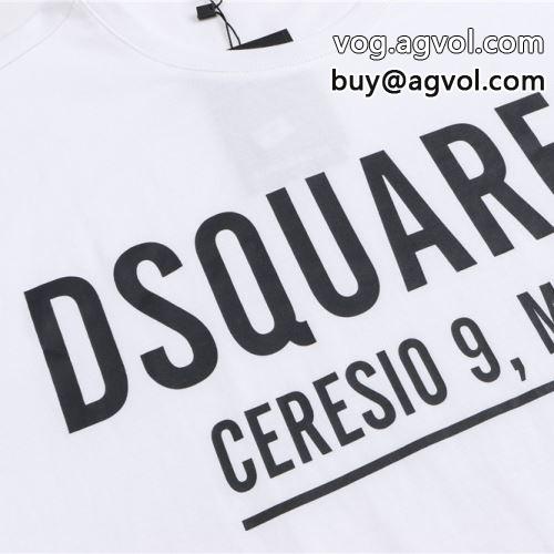 ディースクエアード DSQUARED2 2色可選 ラックスした雰囲気 ディースクエアードコピー ブランド 2022春夏 SALE!今季 半袖Tシャツ