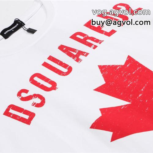 ◆モデル愛用◆ 半袖Tシャツ ディースクエアード偽物ブランド おしゃれも譲れない 2色可選 ディースクエアード DSQUARED2 2022春夏