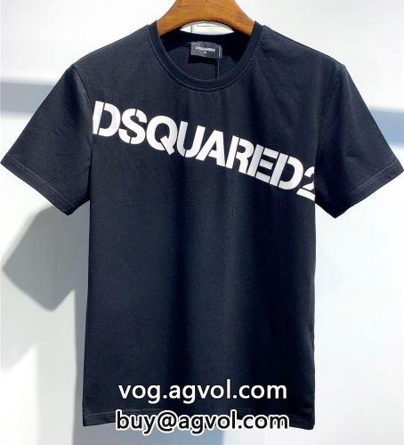 上質 大人気！ 2022春夏 ディースクエアードスーパーコピー 半袖Tシャツ 2色可選 大人カジュアルを格上げする ディースクエアード DSQUARED2