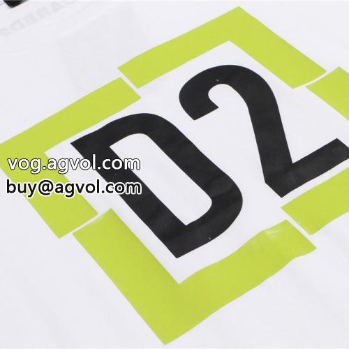 2色可選 自分らしいスタイリング  DSQUARED2コピー 2022  ディースクエアードコピー 半袖Tシャツ