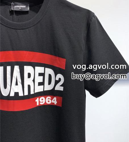 存在感のある 3色可選 ディースクエアードコピー  DSQUARED2コピー 2022  高品質 半袖Tシャツ