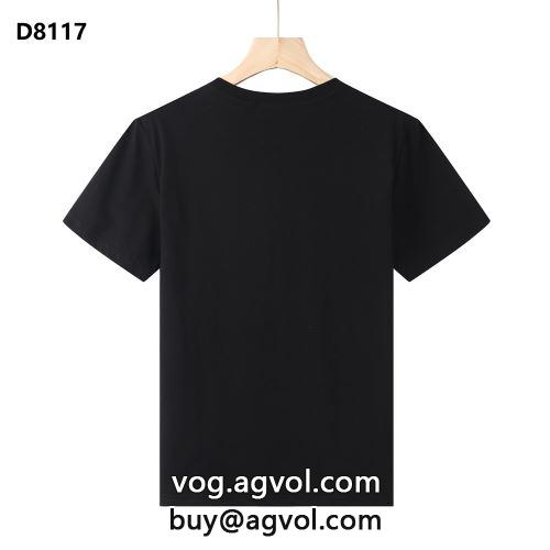ランキング商品 2色可選 2022  ディースクエアードコピー 半袖Tシャツ DSQUARED2コピー 収縮性のある