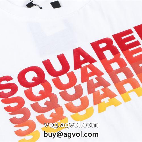 ランキング商品 2色可選 2022  ディースクエアードコピー 半袖Tシャツ DSQUARED2コピー 収縮性のある