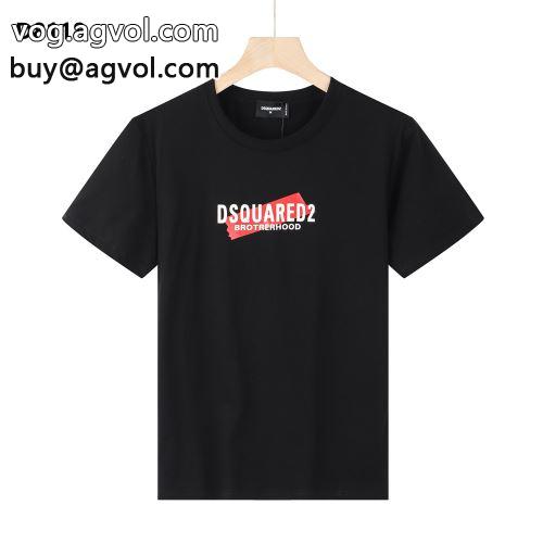 2022  2色可選  DSQUARED2コピー ディースクエアードコピー 半袖Tシャツ 快適な着心地 お洒落な存在感