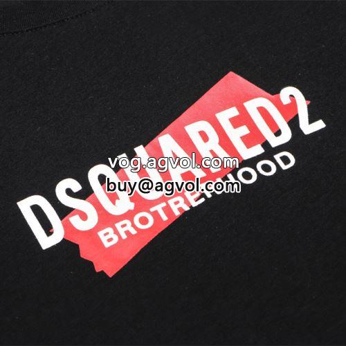 2022  2色可選  DSQUARED2コピー ディースクエアードコピー 半袖Tシャツ 快適な着心地 お洒落な存在感