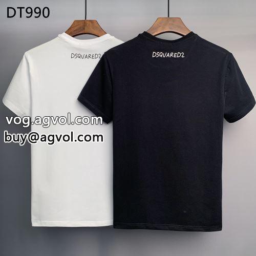 2色可選 ディースクエアードコピー 半袖Tシャツ ドライ DSQUARED2コピー  お洒落自在 2022