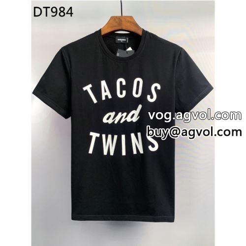 半袖Tシャツ 2色可選 ディースクエアードコピー オリジナル DSQUARED2コピー  絶対オススメ?2022   5800