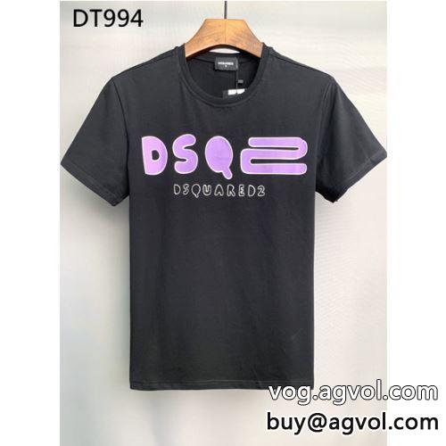 強い魅力を感じる一枚 薄手 ディースクエアードコピー 半袖Tシャツ  2022 2色可選 DSQUARED2コピー