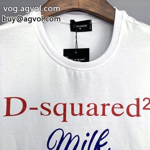 半袖Tシャツ 2022 素敵 2色可選 クールビズ ディースクエアードコピー DSQUARED2コピー