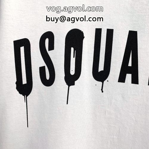 人気 ディースクエアードコピー DSQUARED2コピー 半袖Tシャツ 2022 ランキング 超目玉  2色可選
