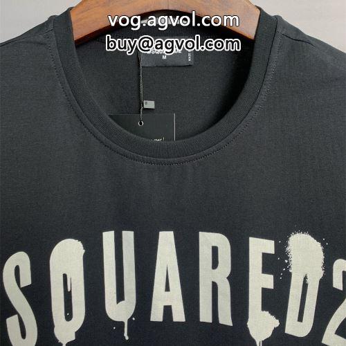人気 ディースクエアードコピー DSQUARED2コピー 半袖Tシャツ 2022 ランキング 超目玉  2色可選