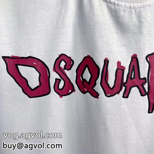 柔らかい手触り ディースクエアードコピー 2022 2色可選 半袖Tシャツ DSQUARED2コピー  自分らしいスタイリング