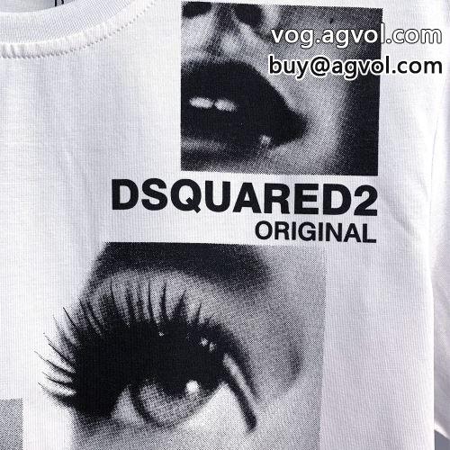 ディースクエアードコピー 2022 2色可選 薄手 落ち着いた感覚 半袖Tシャツ DSQUARED2コピー