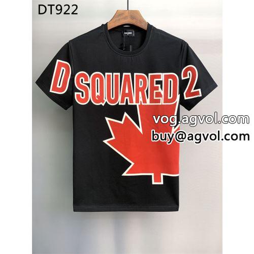 大好評 2022 2色可選 肌に密着 半袖Tシャツ ディースクエアードコピー  DSQUARED2コピー