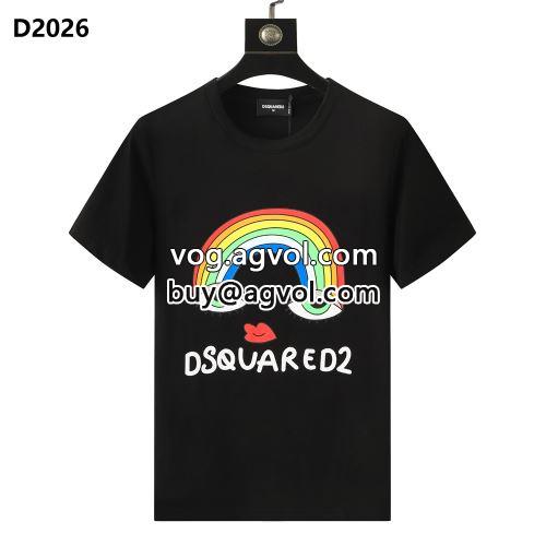 好評でした 魅力的  DSQUARED2コピー ディースクエアードコピー 2022 2色可選 半袖Tシャツ