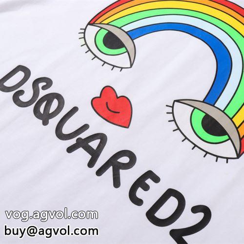 好評でした 魅力的  DSQUARED2コピー ディースクエアードコピー 2022 2色可選 半袖Tシャツ