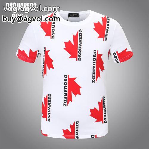 半袖Tシャツ ディースクエアードコピー 2022 2色可選 配色切替 DSQUARED2コピー 超目玉