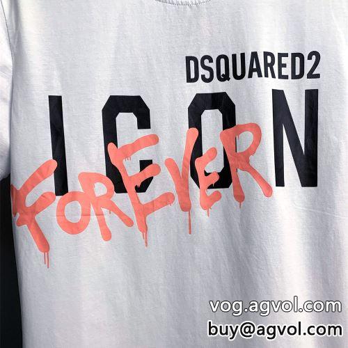 クールビズ 2022 2色可選  半袖Tシャツ ディースクエアードコピー ランキング商品 DSQUARED2コピー