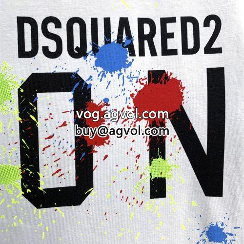 使い勝手抜群 2022 大人気再登場 DSQUARED2コピー 半袖Tシャツディースクエアードコピー  2色可選
