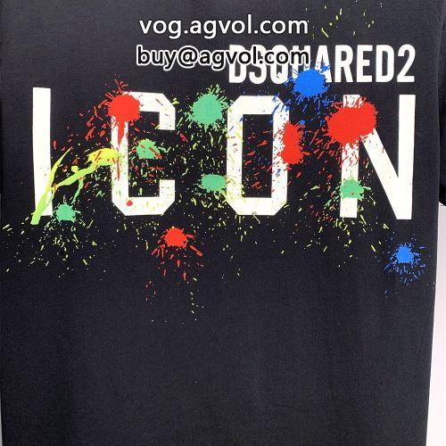 使い勝手抜群 2022 大人気再登場 DSQUARED2コピー 半袖Tシャツディースクエアードコピー  2色可選