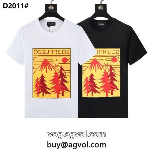 大絶賛！ 半袖Tシャツ ディースクエアードコピー デザイン性の高い 2022 2色可選  DSQUARED2コピー     