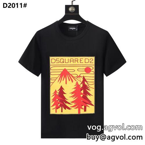大絶賛！ 半袖Tシャツ ディースクエアードコピー デザイン性の高い 2022 2色可選  DSQUARED2コピー