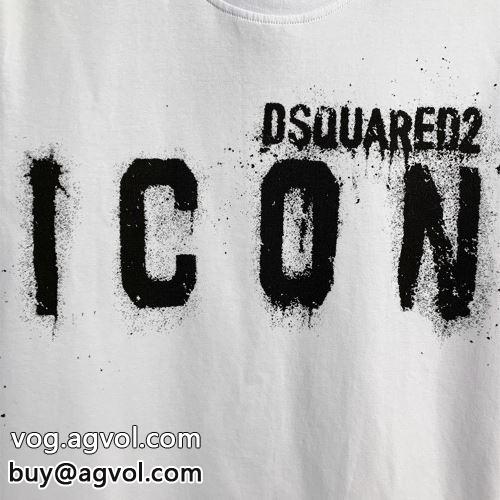 ドライ ディースクエアードコピー 愛らしさ抜群！ 2022 2色可選  DSQUARED2コピー  半袖Tシャツ